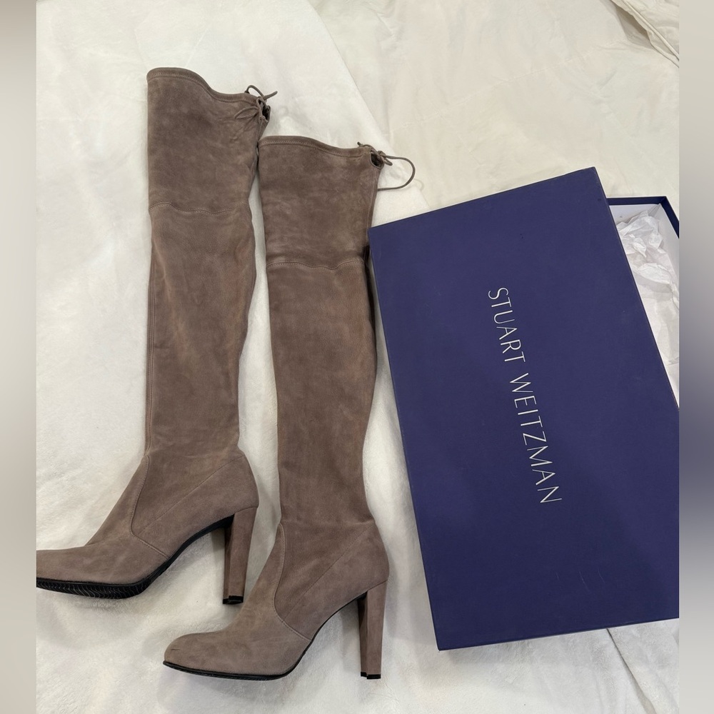 Stuart Weitzman Highland Boots size 10